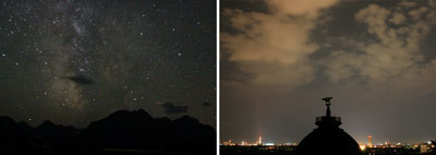 light pollution