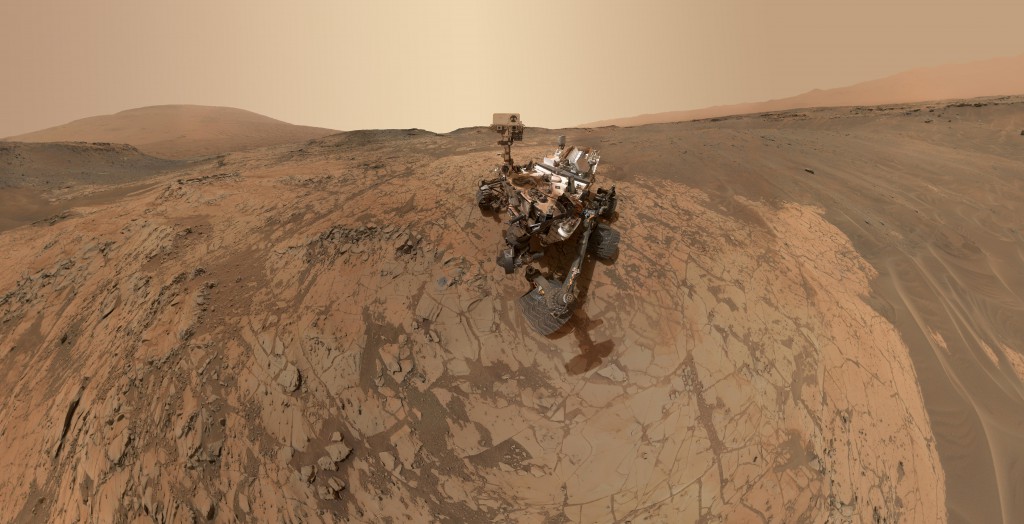 NASA's Curiosity rover has found a form of nitrogen on Mars that may have once been useful to ancient microbial life on the red planet. Image: NASA/JPL-Caltech/MSSS.