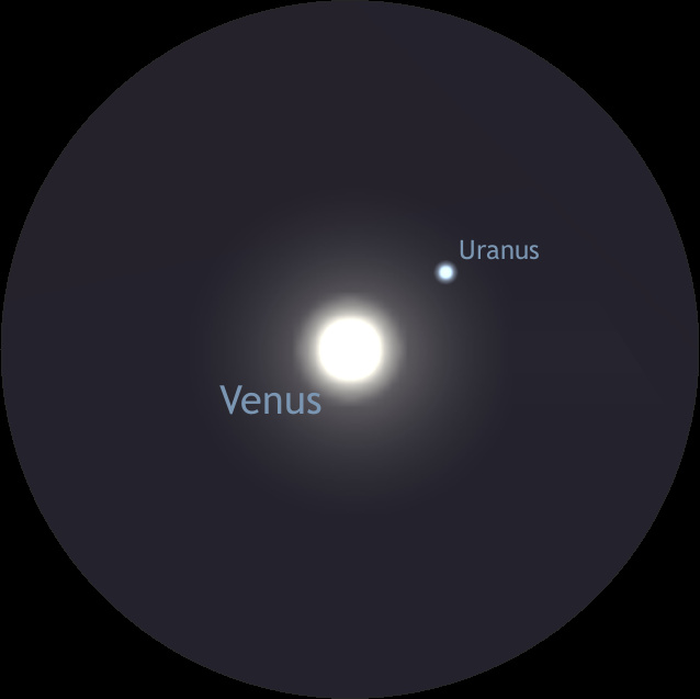 venus from telescope