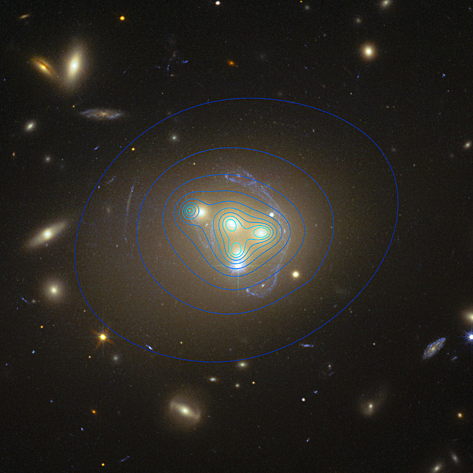 dark matter is found where