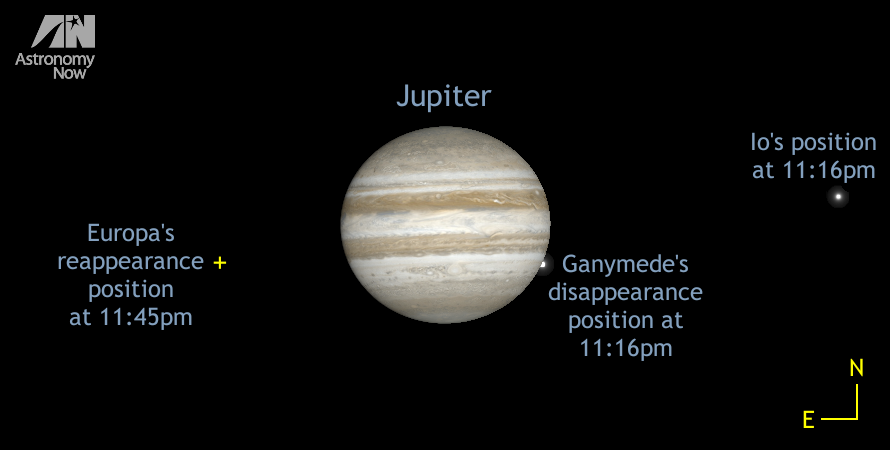 See the Moon and Jupiter get close on 17 April Astronomy Now