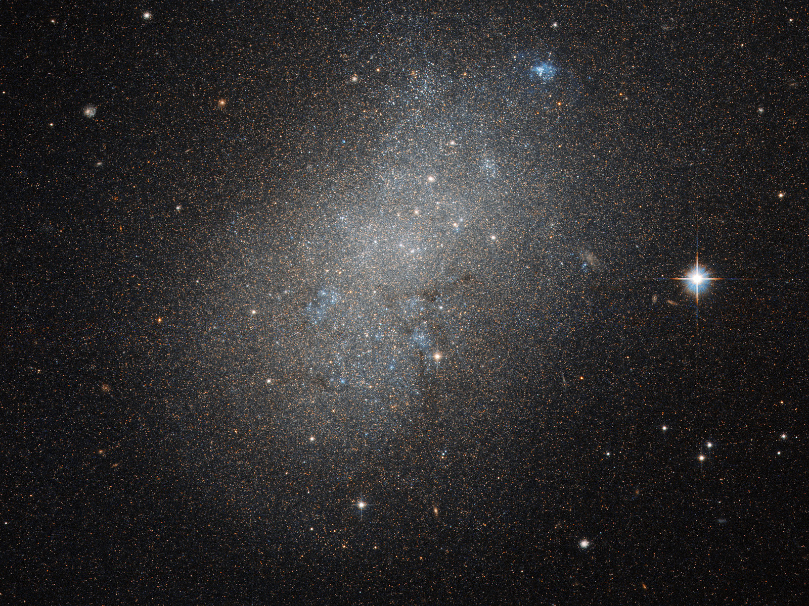 star content of a irregular galaxy