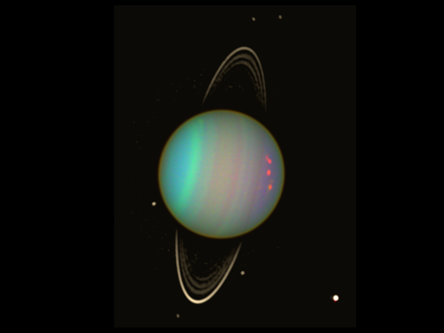 voyager 2 at uranus in 1986