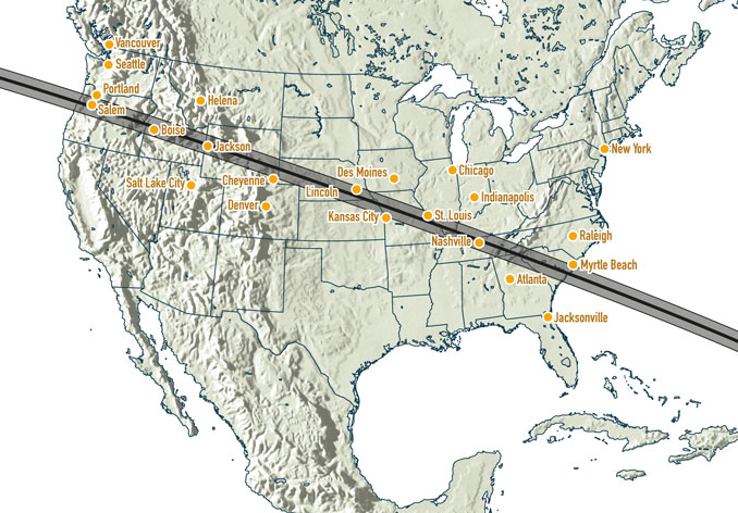 Get ready for the Great American Eclipse – Astronomy Now