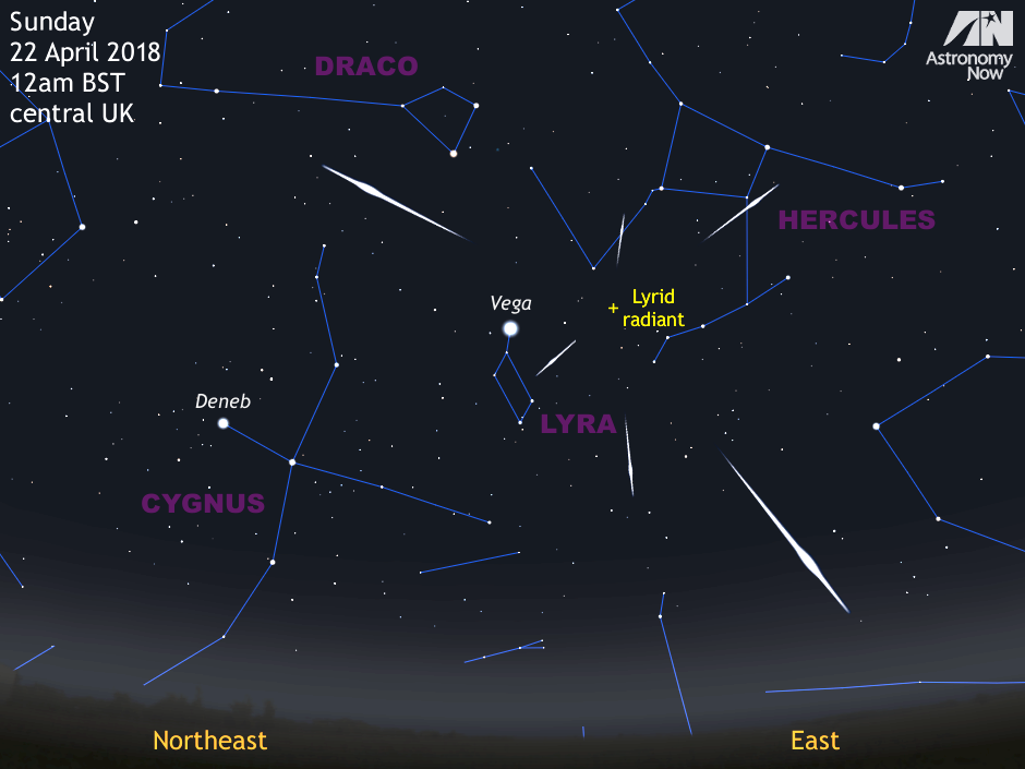 Get ready for the Lyrid meteor shower this weekend Astronomy Now