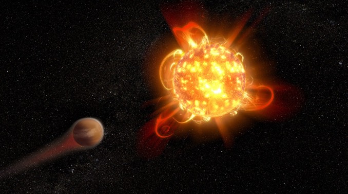 Red dwarf superflares pose threats to exoplanet atmospheres – Astronomy Now