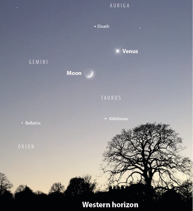 Beginners Astronomy That Bright Light You Can See In The Western Sky That S Venus Astronomy Now