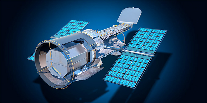 Hubble best sale space technology