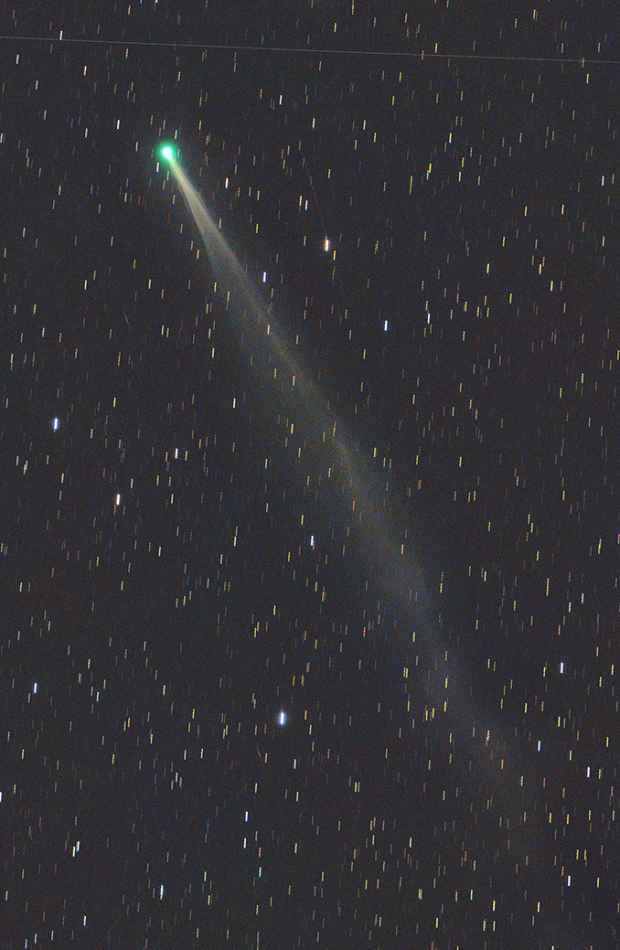 Comet C/2023 P1 (Nishimura) brightening with nice tail Astronomy Now